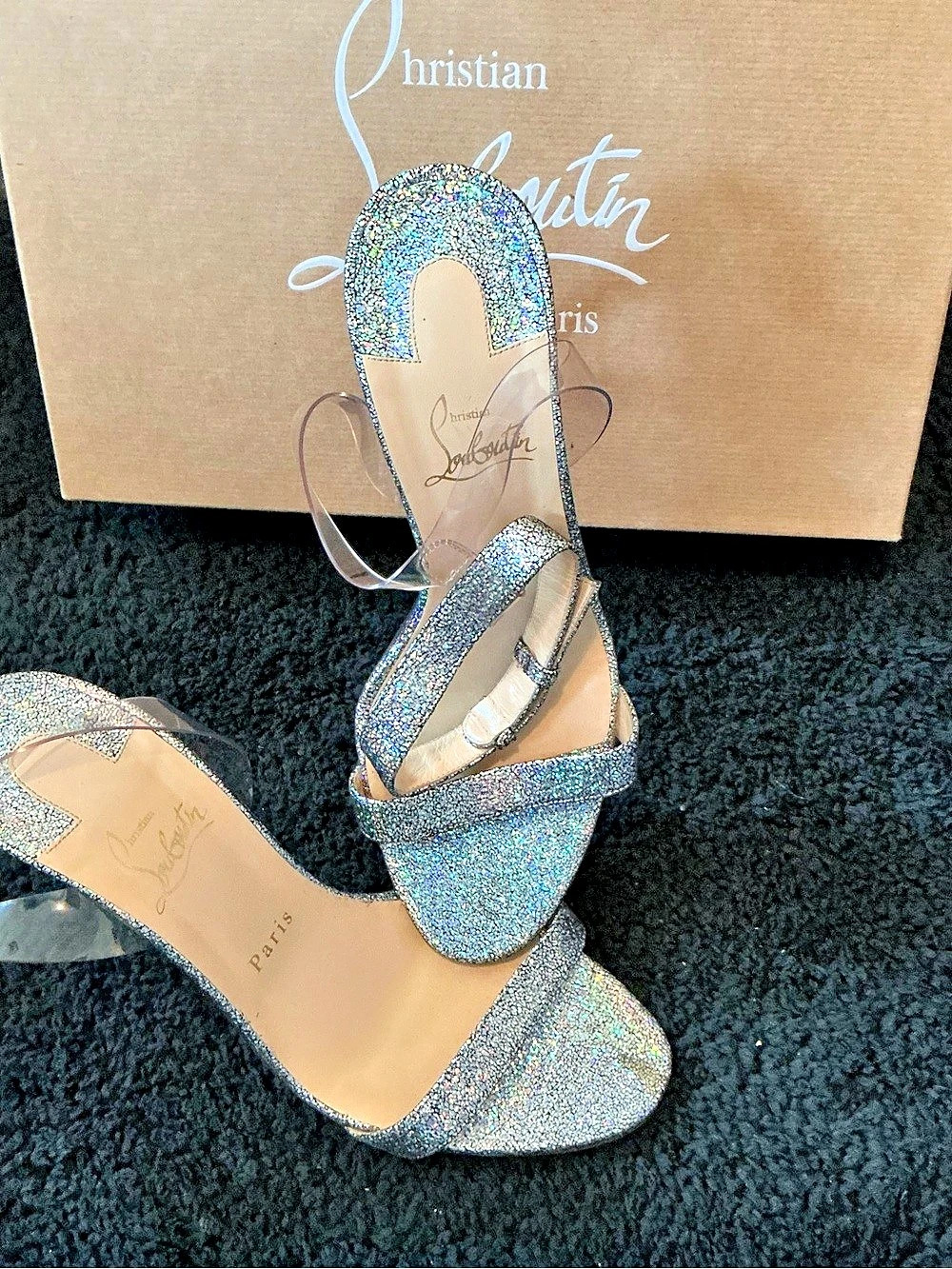 Christian Louboutin Movara Glitter Jonat